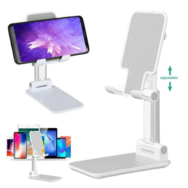 070 Adjustable Phone Holder Hands Free Desktop Stand Deformable Multifunction Stand for Desktop/Office/Kitchen Emerald 